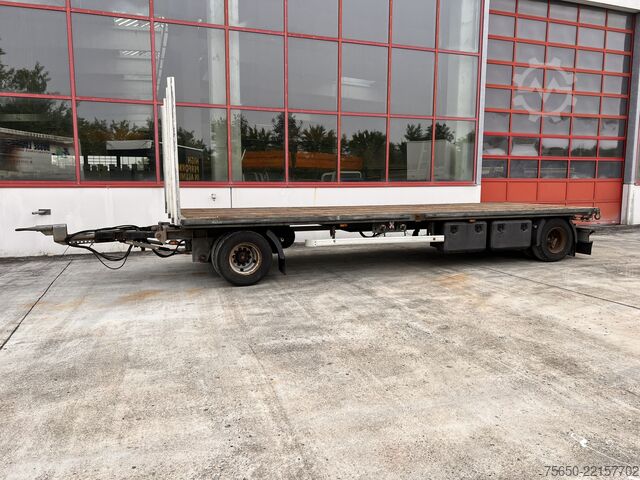 Low loader trailer Ackermann PA-F 18/7.4E  2 Achs Jumboanhänger Mega