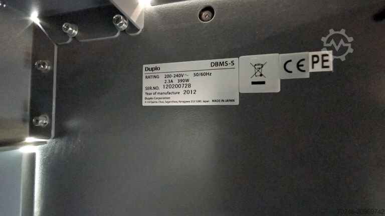 Document finishing system Duplo iSaddle