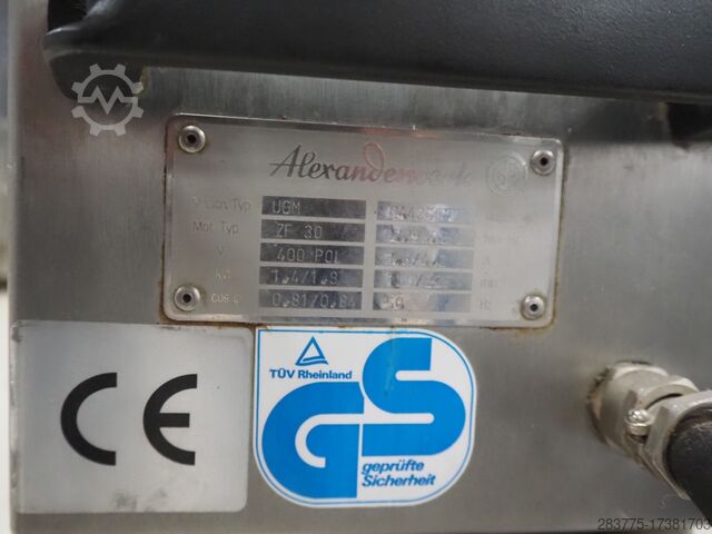 Mobile Küchenmaschine/Gemüseschneider Alexanderwerk UGM