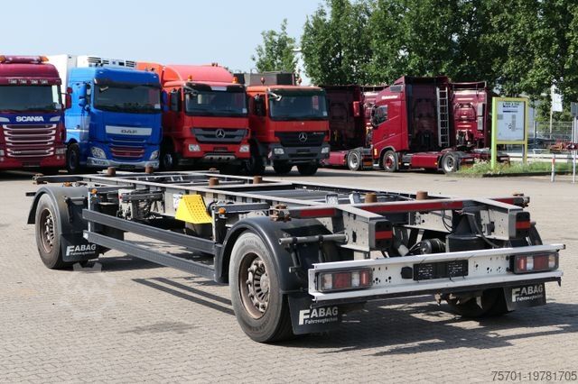 Swap chassis trailer  Fabag AH 18 BDF Wechselfahrgestell