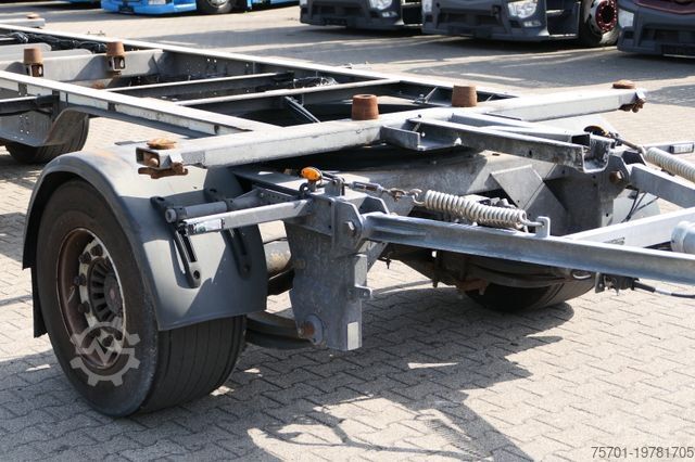 Swap chassis trailer  Fabag AH 18 BDF Wechselfahrgestell