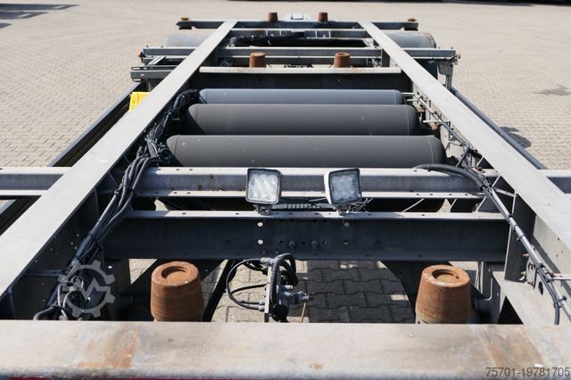 Swap chassis trailer  Fabag AH 18 BDF Wechselfahrgestell
