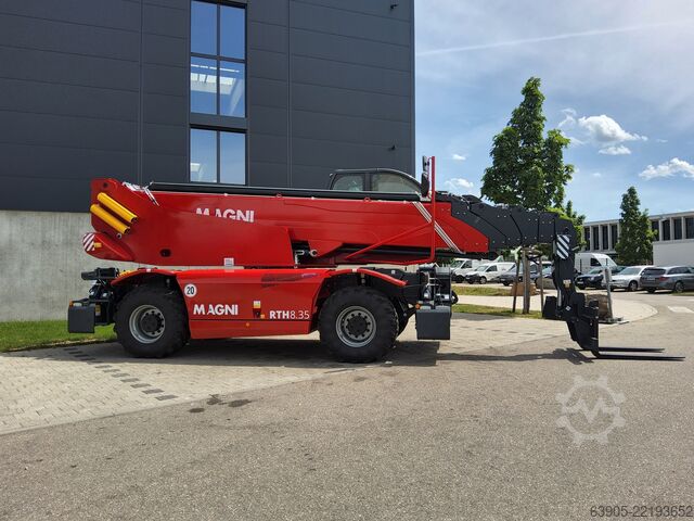 Rotating forklift Magni RTH 8.35