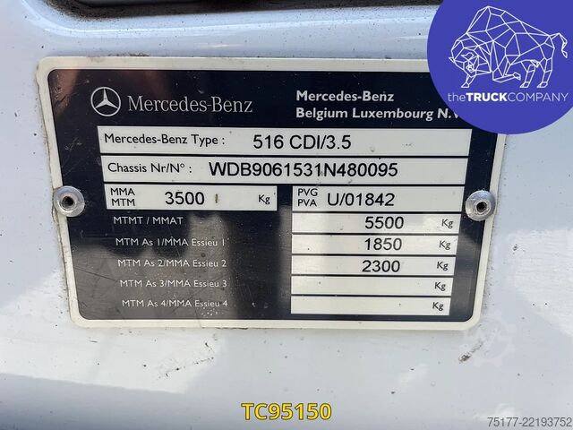 Suitcase Mercedes-Benz Sprinter 316 CDI - KOFFER