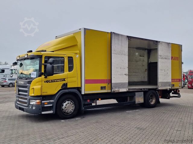 Suitcase Scania P280 Box with sidedoors - Loadlift - Full air s...