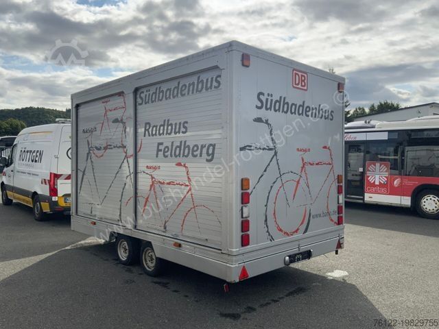 Box trailer HARBECK 02000TA  /  Fahrradanhänger für 24 Fahrräder