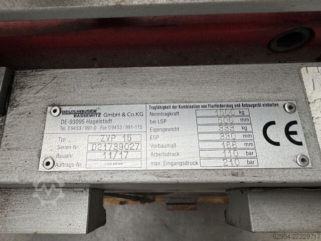 Klammergabel Durwen Duwern ZVP 15
