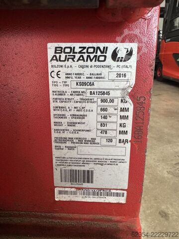 Kartonklammer Bolzoni KS09C6A