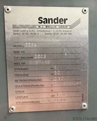 Strapping Machine Sander M.J. Maillis TZ/4