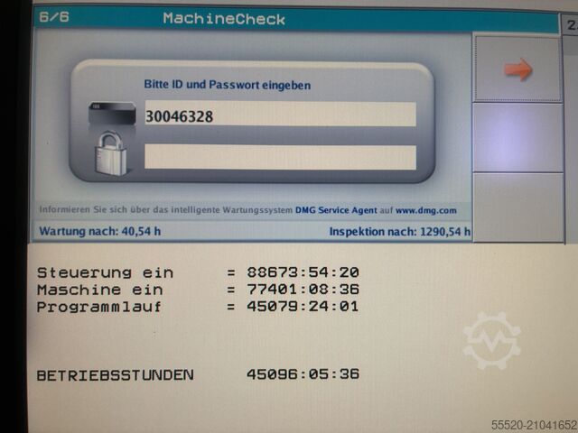 Universal-Bearbeitungszentrum DMG MORI DMU 65 monoBlock RS20