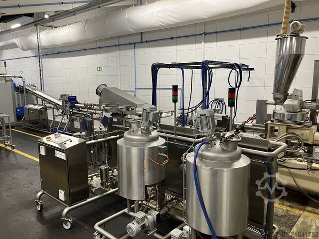 Vollständige Verfahrenslinie mit Extruder Clextral semi-moist pet treat line ExtruderBC-45