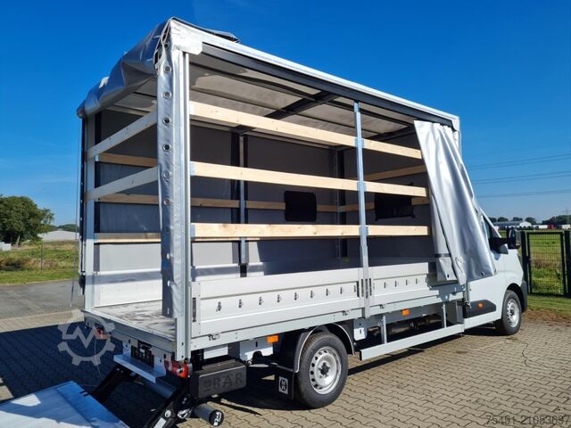 Curtain sider van Renault Master Pritsche DCi 170 Schiebe Plane LBW Luftfederung