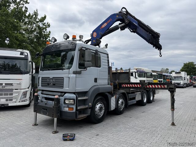 Truck mounted crane MAN TGA 35.400 8X4 Kran PM 48028 bis 26 Meter