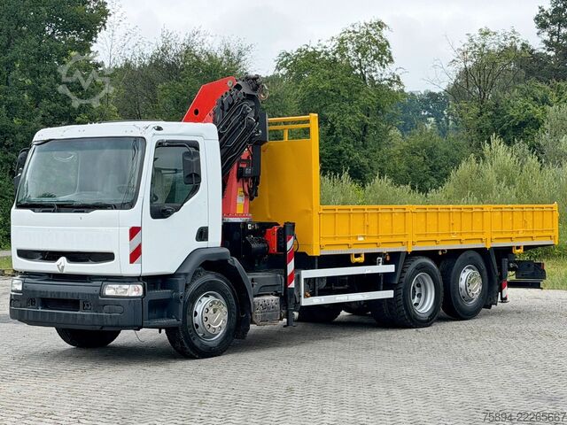 Autokran RENAULT Premium 320* PRITSCHE 6,30m *PK 29002/FUNK* TOP