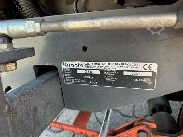 Mäher KUBOTA G 18