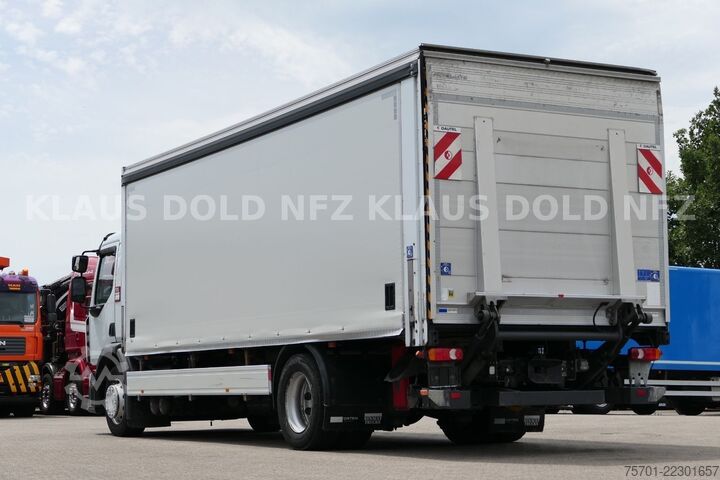 LKW mit Getränkeaufbau RENAULT D 18.320 Getränkewagen Vollluft LBW Kamera Euro6