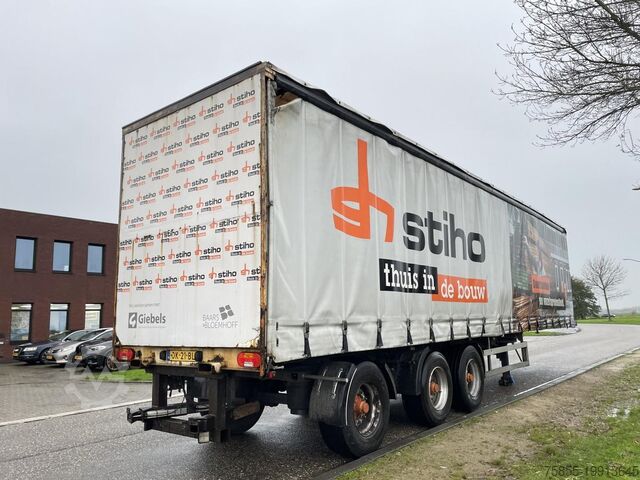 Semi-Tieflader SYSTEM TRAILER Tautliner Kooiaap / Steering / Liftaxle / NL Tr...