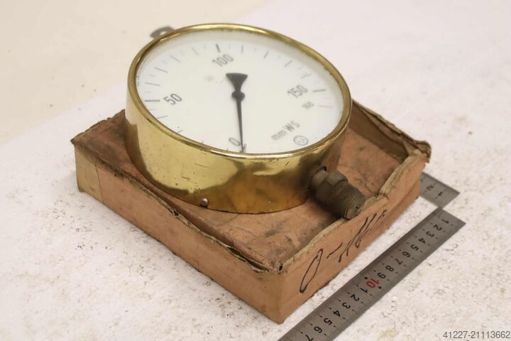 Manometer 0-0,016 bar / 0-160  mmWs HG Ø 160 mm