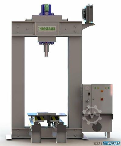 Tryout Press - hydraulic Hidrobrasil 100T Werkstattpresse hydraulisch