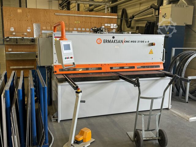 Plate shear Ermak HGS 2100 x 6