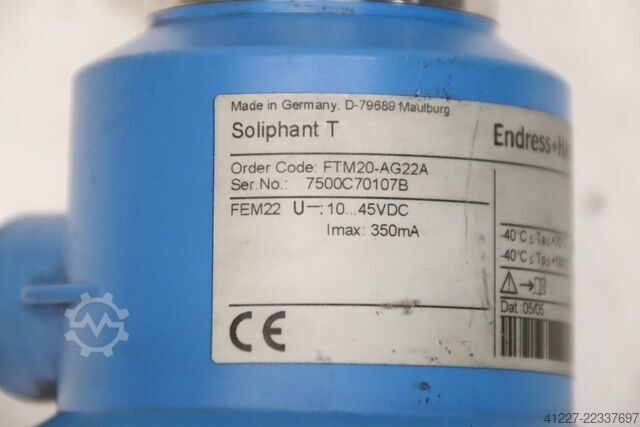 Level switch, limit switch Endress+Hauser Soliphant T  FTM20-AG22A