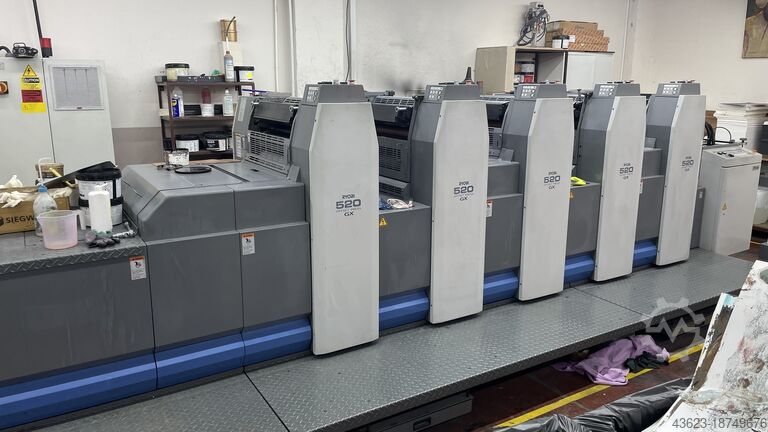 Offset printing machine Ryobi 525 GX LED UV