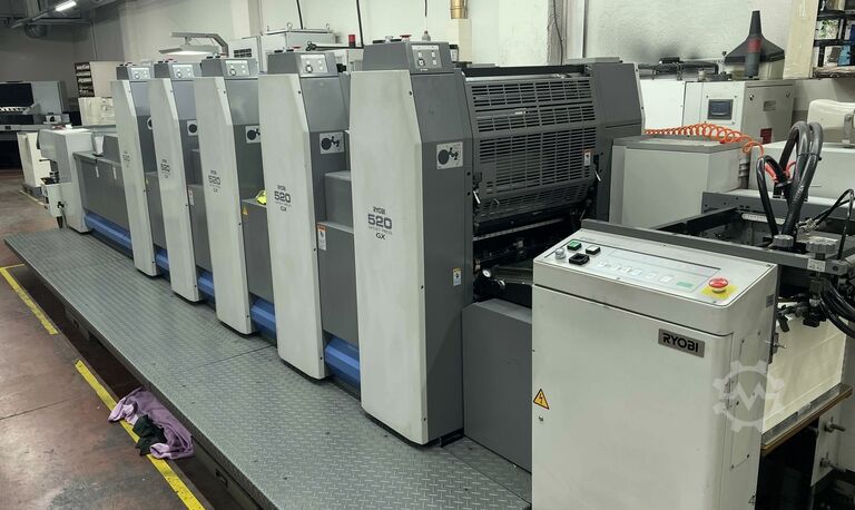 Offset printing machine Ryobi 525 GX LED UV