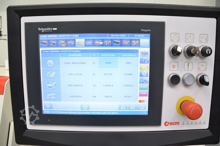 Kantenanleimmaschine SCM olimpic k 560 HP