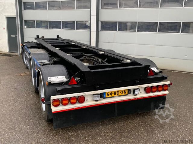 Containertransport Van Hool 30 ton. Zo goed als nieuw.