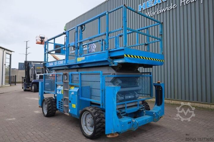 Scherenhebebühne Genie GS5390 Diesel, 4x4 Drive, 18.15m Working Height, 6