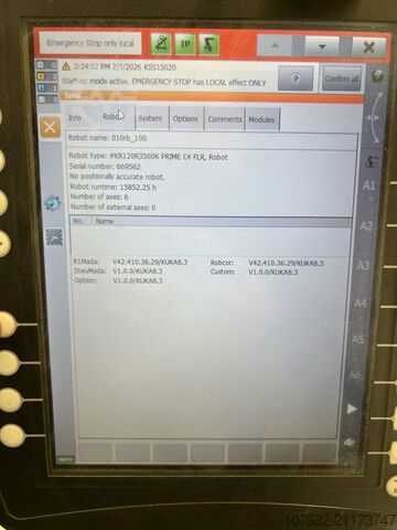 Industrieroboter KUKA KR 120 R3500 prime K