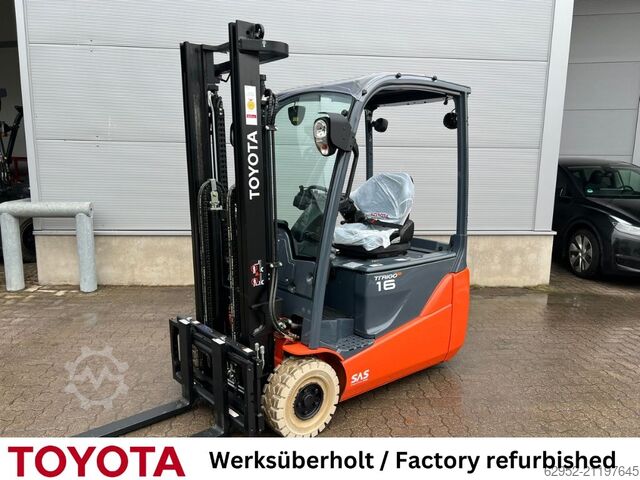 Elektro 3 Rad-Stapler Toyota 8 FBE 16 T / Akku überh!