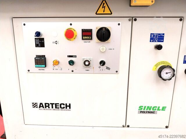 Edge banding trimming  machine ARTECH BIESSE GROUP SINGLE 89-N