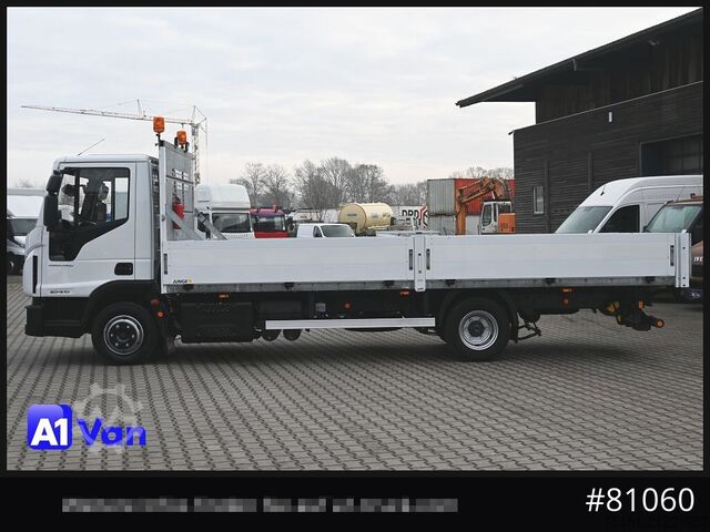 Pick-up van IVECO Eurocargo 80E21 Pritsche,  2x AHK, Klima, Luftfederung