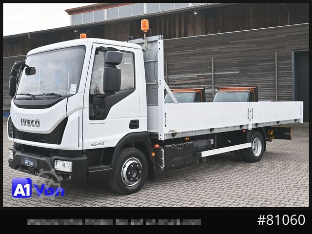 Pick-up van IVECO Eurocargo 80E21 Pritsche,  2x AHK, Klima, Luftfederung