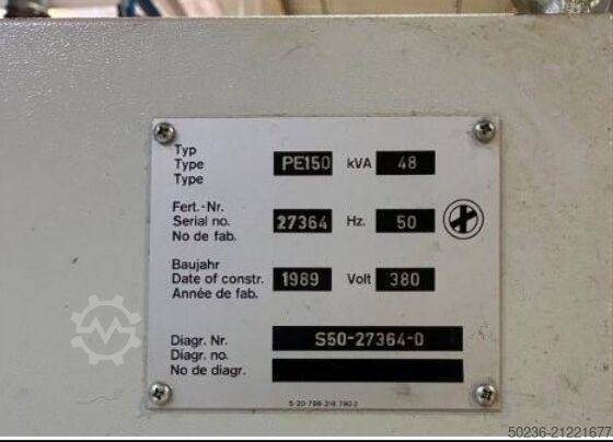 CNC Zahnrad-Abwälzfräsmaschine Pfauter PE150