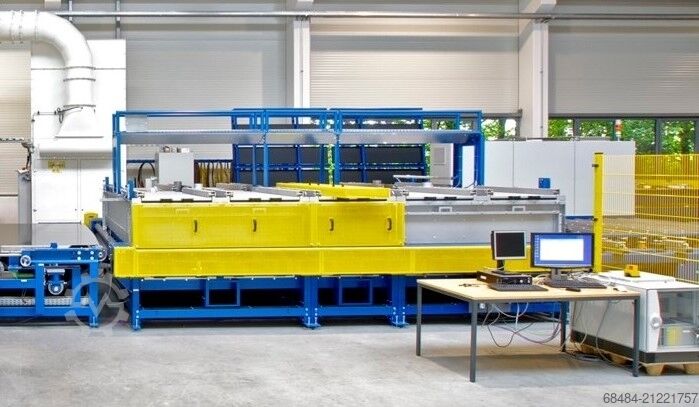 Paint finishing system KLÖPPER PRE-HEATING furnace