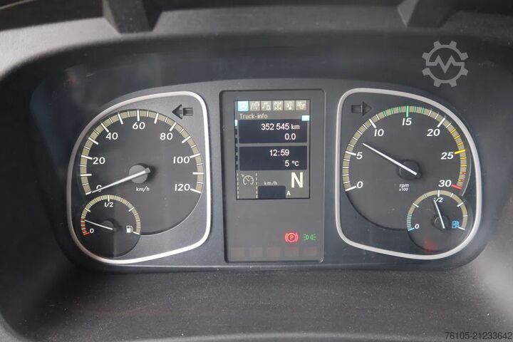 Koffer Mercedes-Benz Atego 1218 Bakwagen + Laadklep DHollandia 1500kg