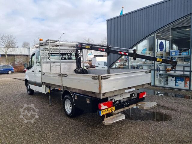 Pritschenwagen mit Kran Mercedes-Benz Sprinter 514 CDI Open Laadbak Hiab Kraan 1000kg...