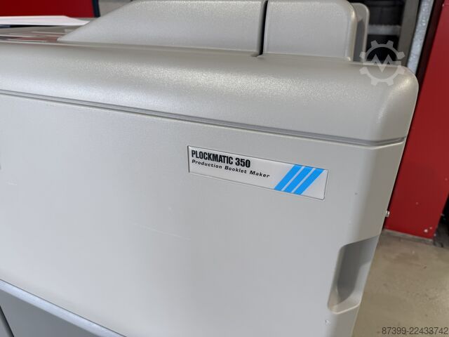 Broschürenfertigungssystem Plockmatic PBM350 - 20k counter! Like New...