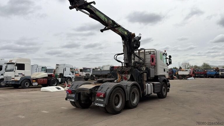Standard tractor Scania R580 (EURO 6 / FRENCH TRUCK / BIG HUB / 6X4 / T...