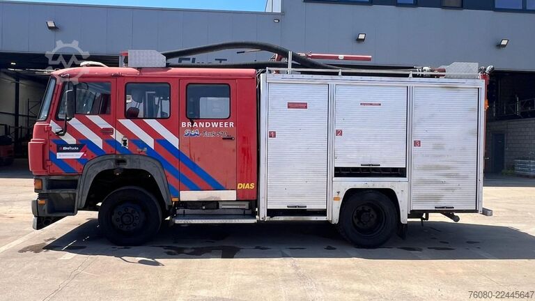 Fire truck DAF 1700 ATI (FIRETRUCK / 60.000 KM / MANUAL PUMP /...