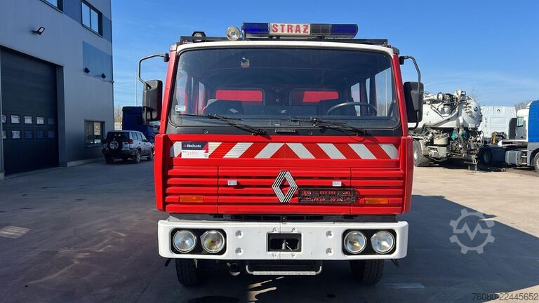 Fire truck Renault G 230 Manager (85.000 KM !!!! / LAMES / GRAND P...