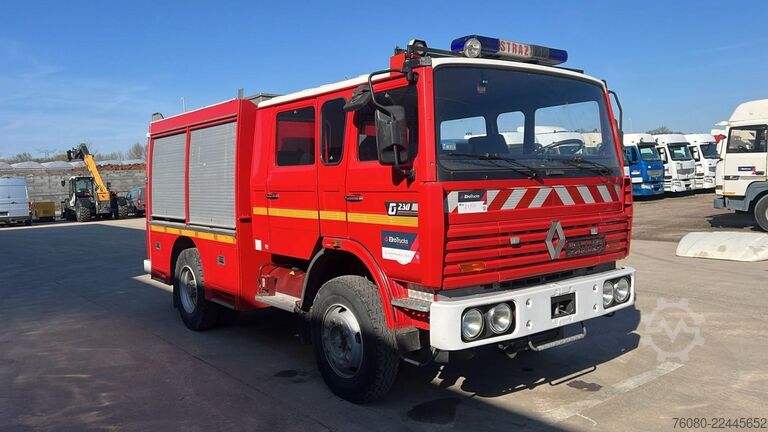 Fire truck Renault G 230 Manager (85.000 KM !!!! / LAMES / GRAND P...