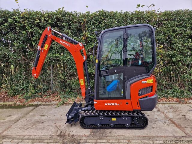 Mini excavator Kubota KX019-4 Hi-spec (NIEUW)