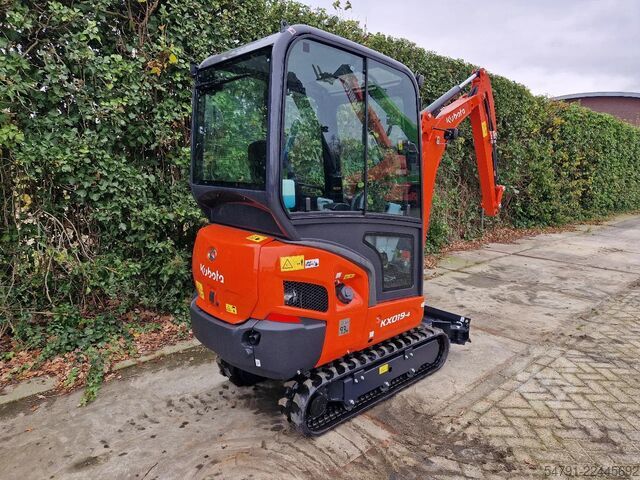 Mini excavator Kubota KX019-4 Hi-spec (NIEUW)