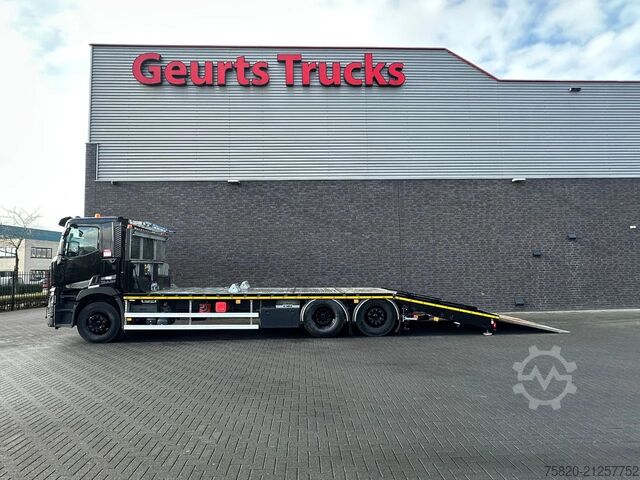 Autotransporter Renault C 440 6X2  OPRIJWAGEN/MACHINE TRANSPORTER/PLATEAU/