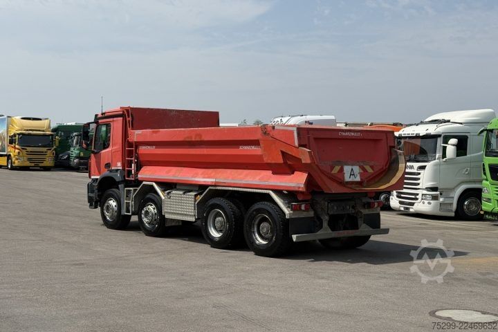Tipper truck Mercedes-Benz Arocs 3243 8x4 Schwarzmüller / Swiss-Vehicle
