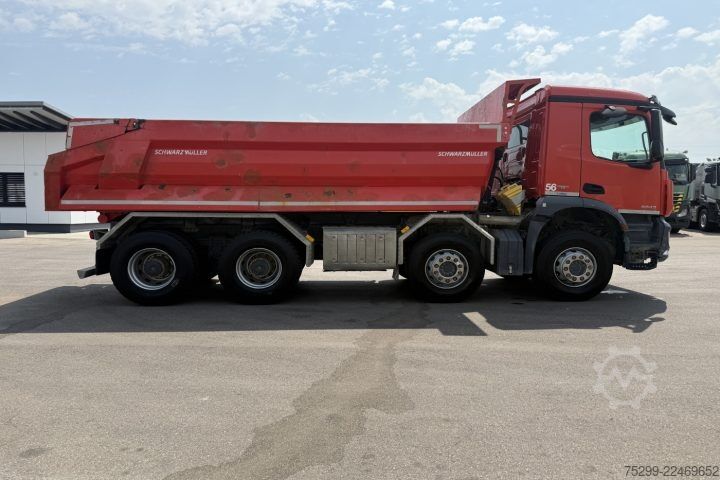 Tipper truck Mercedes-Benz Arocs 3243 8x4 Schwarzmüller / Swiss-Vehicle
