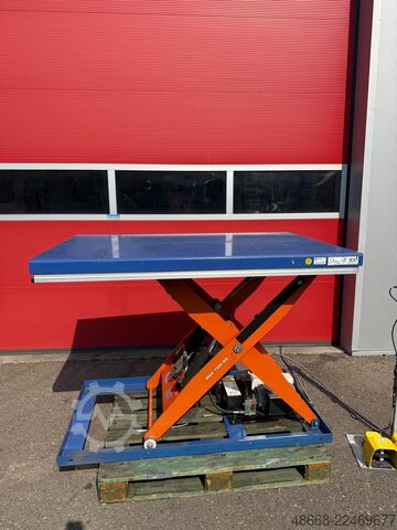 Scissor lift table, lift table No. 3 EdmoLift CB 1500 B